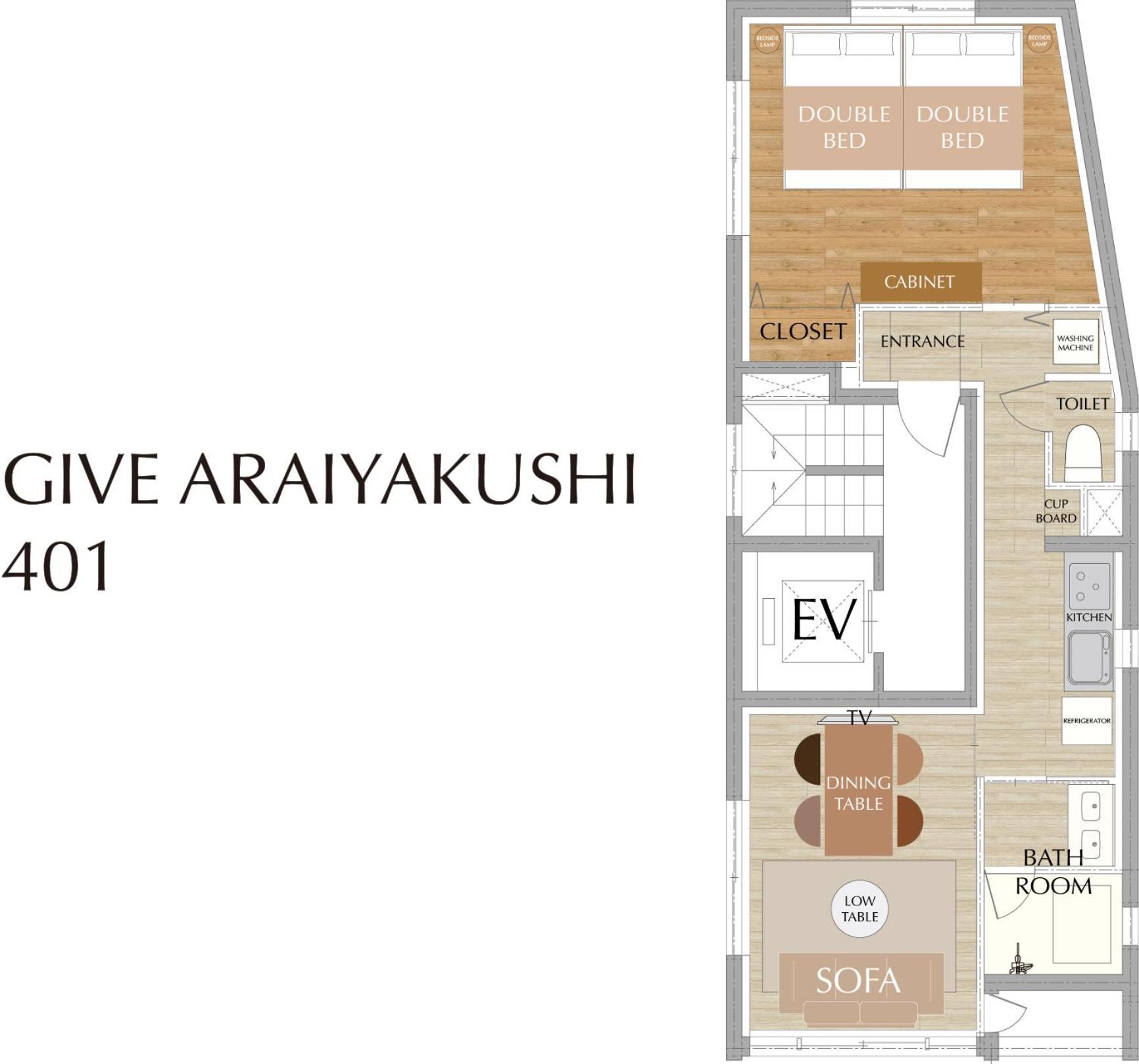 Give Araiyakushi Apartment Токио Екстериор снимка